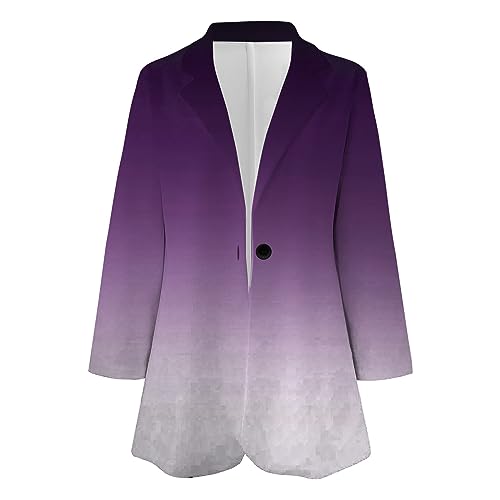 Blazers for Women Business Casual Solid/Ombre/Striped 2025 Fall Fashion Jackets Cardigan with Pockets2