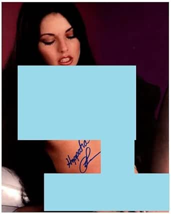 HYAPATIA LEE SIGNED 8x10 PHOTO ADULT MOVIE ACTRESS LEGEND BECKETT BAS