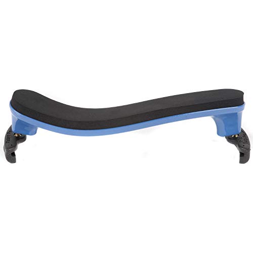 Everest Spring Collection Violin Shoulder Rest 4/4, Blue #TOP5