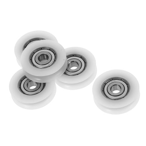 Poleas de rueda guía con rodamiento POM resistente para puertas correderas premium 2