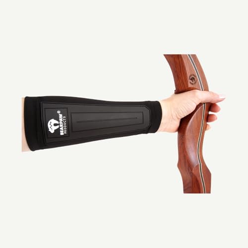 BEARPAW PRODUCTS Armguard Dynamic Bogensport Armschutz – Verstellbarer Armschützer für Bogenschießen, Leicht & Atmungsaktiv, Optimaler Schutz für Unterarm, Recurve & Langbogen