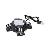 Adaptateur KX Convertisseur de Clavier et de Souris de Jeu Mobile USB Remplacement Plug and Play pour N Switch/Xbox One / PS4 / PS3 Noir
