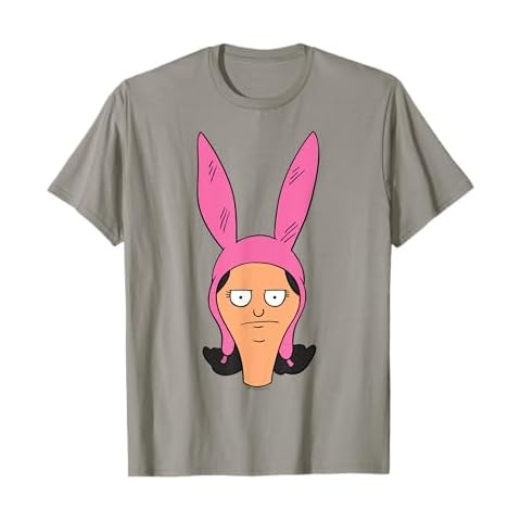 Bob's Burgers Louise Angry Big Face T-Shirt Cover