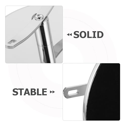 Support en métal pour globe terrestre 30 cm argenté durable - 4