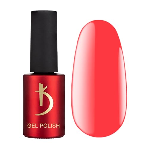 Kodi Professional Esmalte Semipermanente para Uñas - Coral - Gel Nail Polish Bright Collection UV LED -7ml- Esmaltes en Gel de Uñas de Larga Duración - 72BR