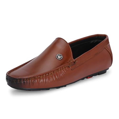 Image of Centrino Mens Slip-on Shoes | Slip On Cushioned Insole Formal Shoe |Premium Craftsmanship & Durable Build |Classic, Timeless Durable Formal Shoes with a Smart and Sleek Upper, Crafted Material (6816)