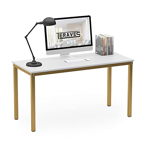Image of Computer Desk /Dining Table Office Desk Sturdy Writing for Home Office