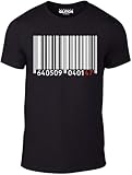 F55FLENG sihua 47 Barcode T-Shirt - Inspired by Hitman Agent Assassin Game Manches Courtes...