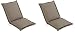 Produktbild Pure Home & Garden 2er Set Niederlehner Gartenstuhl Auflagen Turf, Made IN Europe, 100 x 50 x 6 cm