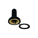 Invincible Marine Toggle Switch Rubber Boot (Black)