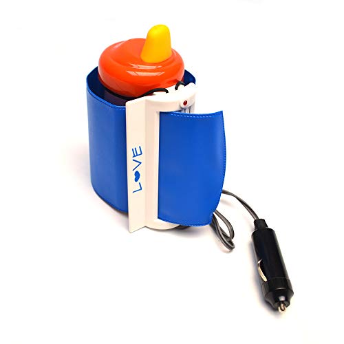 LOVE Aquecedor De Mamadeira Para Carro Love Azul