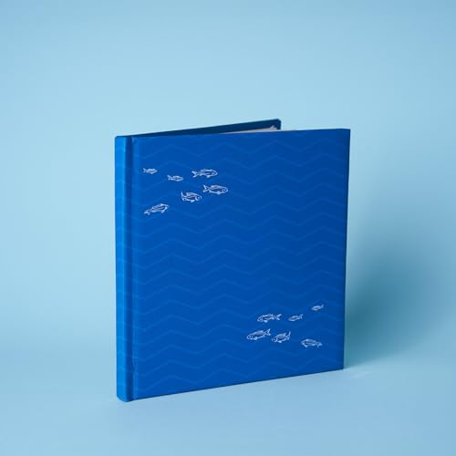 Image of The Confetti Square Notebook | 6 inch x 6 inch (15 x 15 cm) | Compact Diary with 80 GSM | Acid-Free Paper | Premium Quality Journal for Daily Planning, Task Management, Note-Taking & Creative Journaling, Durable & Stylish Design (Into The Ocean)