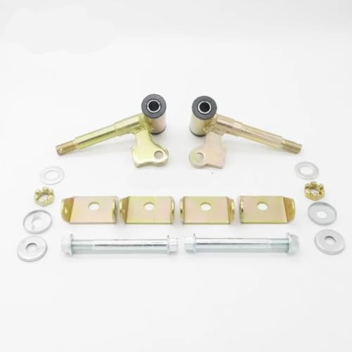 Eje de nudillo de dirección para freno de tambor de ATV quad 49cc a 110cc modelo JLA-07-017