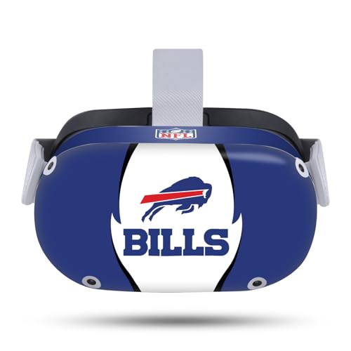 Vinyle autocollant Meta Quest 2 Buffalo Bills skin NFL pour casque de réalité virtuelle