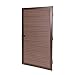 Produktbild Mendler WPC-Sichtschutz Türelement Sarthe, Windschutz Gartentor Zaun Zaunelement, 180x90cm - braun
