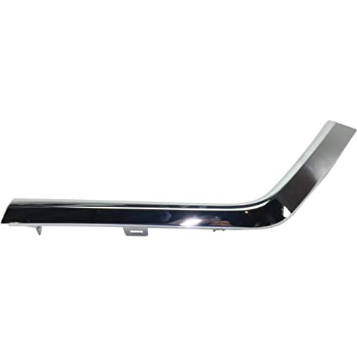 For Mitsubishi Outlander Sport/Rvr Front Bumper Trim 2016 17 18 2019 Passenger Side | Front | Lower | Garnish | Chrome | Molding | Mi1047102 | 6407A172 #TOP4