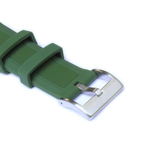 Image of WAMD Quick Release Silicone Rubber Watch Straps - Mercury - 18mm, 20mm, and 22mm Watch Straps for Watches.