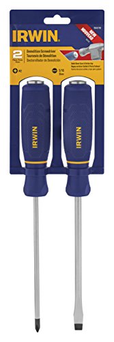 IRWIN Screwdriver Set, Demolition, 2-Piece (1948798)