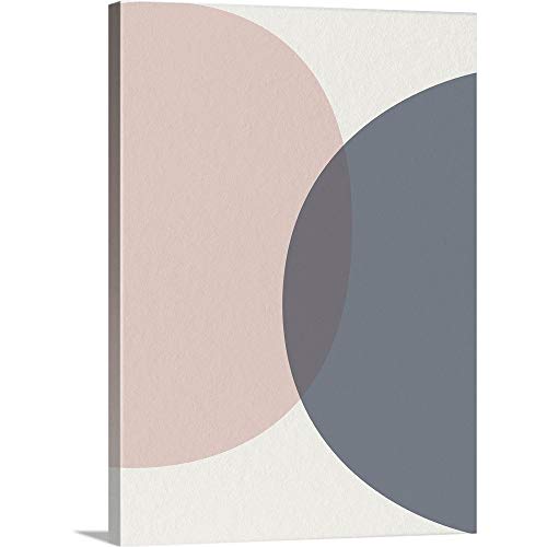 CANVAS ON DEMAND Mid Century Soft Luxe 3 Canvas Wall