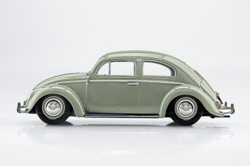 Aoshima 1:32 Volkswagen Beetle Kit plástico color lead green miniatura 4