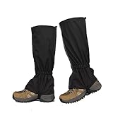 Wandergamaschen,Gamaschen Wandern,Outdoor Gamaschen,Wandergamaschen,Wasserdichte Einstellbare Gamaschen Atmungsaktive Beinschutz Gaiter für Outdoor-Hosen zum Wandern,Klettern,Trekking,Schneewandern