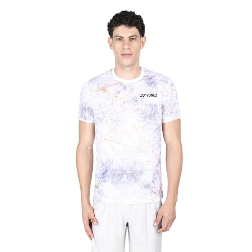 Image of YONEX Essentia Junior T-Shirt - Sustainable Performance | TruDry Moisture-Wicking | Cool, Dry and Comfortable | Round Neck | Light Weight | Eco-Friendly T-Shirt Recycled Plastic Bottles