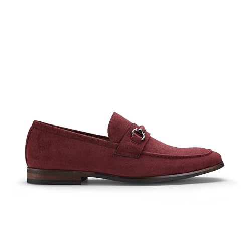 Image of Ferro Aldo Men's Premium Moc Toe Loafers | Casual & Dress Styles with Tassels & Horsebit Buckles