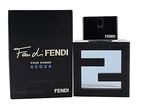 Fendi Fan Di Pour Homme Eau de Toilette Spray for Men, 1.7 Ounce