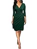 Berydress Women's Classic 3/4 Sleeve V Neck Sheath... #2