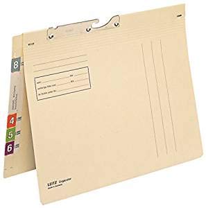 LEITZ Pendelhefter Orgacolor, A4, mit Schlauchheftung 50 Stück