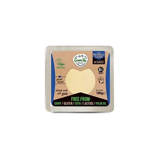 GreenVie Fette di Mozzarella vegana a base vegetale 180g