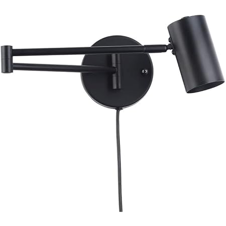 Eosnow Applique Murale à Bras Pivotant, Lampes De Chevet Murales Avec Bras Pivotants Reglables Pour Chambre A Coucher Salon De Lecture Noir 80552697