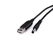 CCYC DC 5V DC Barrel Jack Power Cable, USB to DC Jack 5.5 x 2.5(2.1) mm, for Fan, Led Light, Wireless Router, Speakers and More Device