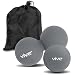 Vive Double Lacrosse Ball Massage - Peanut Foot Massager for Myofascial Release, Trigger Point & Deep Tissue Roller - Shape Firm Rubber for Sore Muscles, Back, Neck, Pressure Point Self Pain Relief