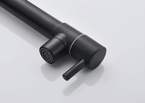 TINICO Torneira de Cozinha Gourmet Água Fria Única Com Misturador de Extraível, Torneira de Parede e