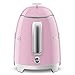 SMEG Mini 50's Retro Style 3 Cup Electric Kettle with Double Wall Anti Slip Base and Water Level Indicator (Pink)