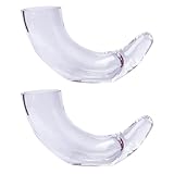 Verres à boire en verre – antidérapants, résistants à l'usure et faciles à nettoyer, compatibles lave-vaisselle, verre en corne de vache