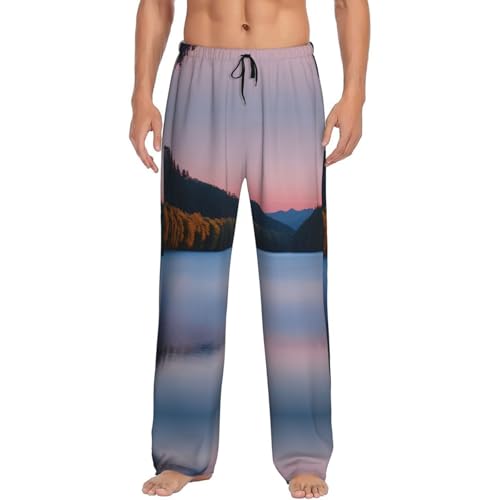 Pantalon de pyjama long grande taille XXXL élastique pour éliminer l'inconfort la nuit
