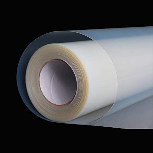 24\" x100ft. 1 Roll Screen Printing Film Waterproof Inkjet Transparent Film for Water-based Pigment and Dye Ink Jet Printers - Thumbnail 2