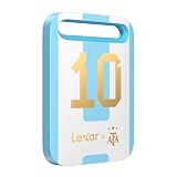 Lexar SSD portatile SL260 Air da 512 GB, edizione AFA, campionato del mondo, compatibile con PC e Mac, iPhone, smartphone, tablet, USB 3.2 Gen 1, fino a 390 MB/s in lettura (LSL260X512G-BNXNU)