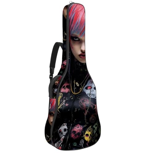 Housse pour guitare acoustique 101cm 104cm 106cm imperméable punk