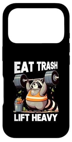 Eat Trash Panda Lift Heavy Fat Raccoon EGCgteBOW X}zP[X iPhone 17 Pro p