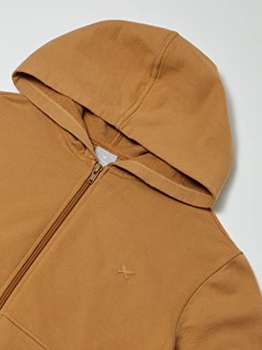 Jaqueta Masc Com Capuz E Com Bolso Masculino , Marrom Medio , 008