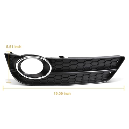 Rejilla luz antiniebla para solucionar roturas en parachoques de A5 Sportback 2010 2