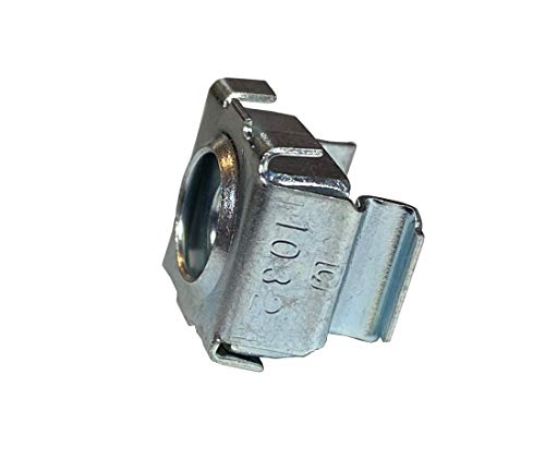 Rackgold® Zinc 10-32 Snap-In Cage Nuts 25 Pack - Usa Made #TOP7