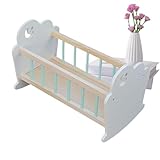 Photo Gallery culla per bambole – mini letto in legno – mobili realistici giocattoli per dormire per ragazze casa delle bambole attività esperienza di gioco creativa Photo Gallery culla per bambole – mini letto in legno – mobili realistici giocattoli per dormire per ragazze casa delle bambole attività esperienza di gioco creativa