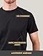 Basic Treasure 4-Pack T-Shirt Herren Schwarz 100% Baumwolle, Schwarze Tshirt Herren, T-Shirt Männer, Tshirt Herren Schwarz - XXL