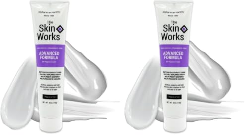 Image of The Coat Handler Skin Works, 4 oz | All Natural Ingredients, Non-Greasy, Soothing and Healing, Softens Calluses, Calms Inflamed Areas, Moisturizes Dry Skin for Pets and Humans (Pack of 2)
