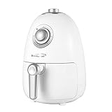 Brentwood Appliances AF200W 2-Quart Small Electric Air Fryer with Timer and Temperature Control (White), One Size
