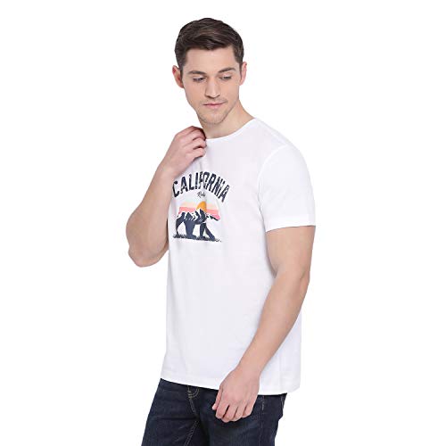 Image of Red Tape Men's Solid Regular Fit T-Shirt